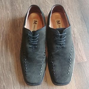 Marco Vicci Genuine Leather With Cording Along Front Sides